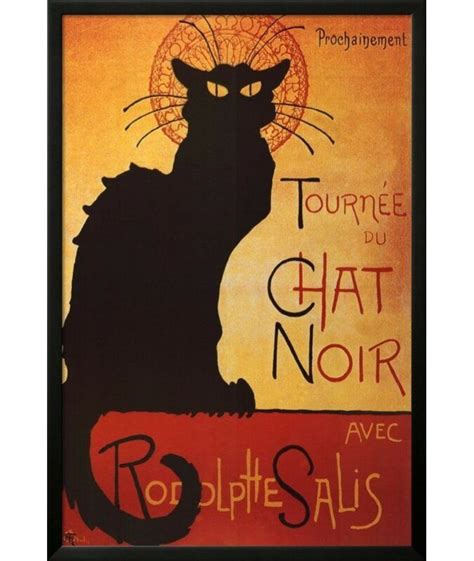 black cat poster art|vintage black cat posters.